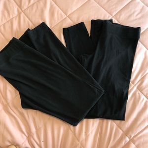 2 Pair of Black Aeropostal Leggings